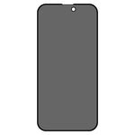 Til iPhone 16 Plus Skærmbeskyttelse Fuld Dækning Anti-Spion Silketryk Hærdet Glasfilm