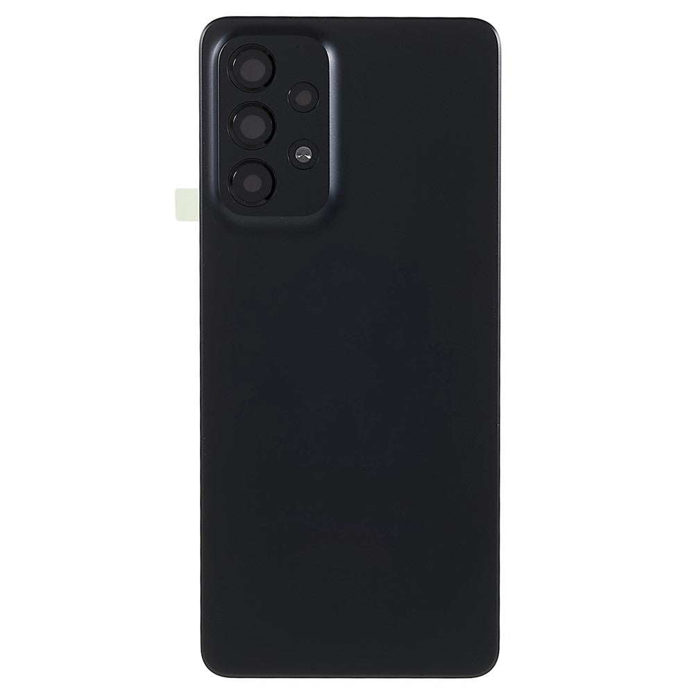 Til Samsung Galaxy A33 5G A336 Batterihus med selvklæbende tape + kameralinsedæksel (uden logo)