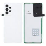 Til Samsung Galaxy A33 5G A336 Batterihus med selvklæbende tape + kameralinsedæksel (uden logo)