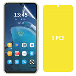 ENKAY HAT PRINCE 5Pcs For Honor X40 GT 5G TPE+PET+TPU Screen Protector Hydrogel Film