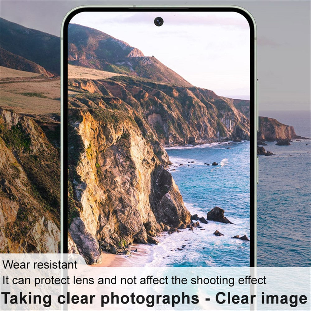 IMAK For Samsung Galaxy S24 FE Tempered Glass Camera Lens Protector + Acrylic Lens Cap