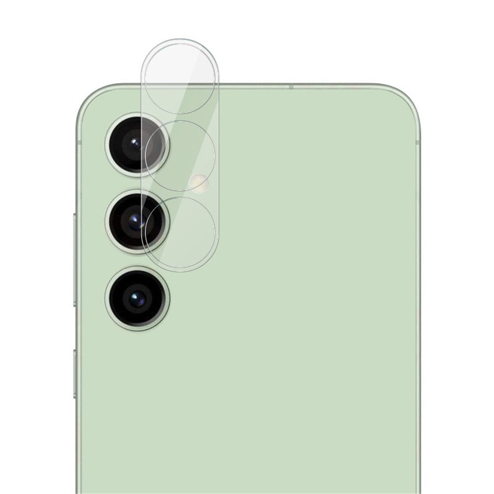 IMAK For Samsung Galaxy S24 FE Tempered Glass Camera Lens Protector + Acrylic Lens Cap