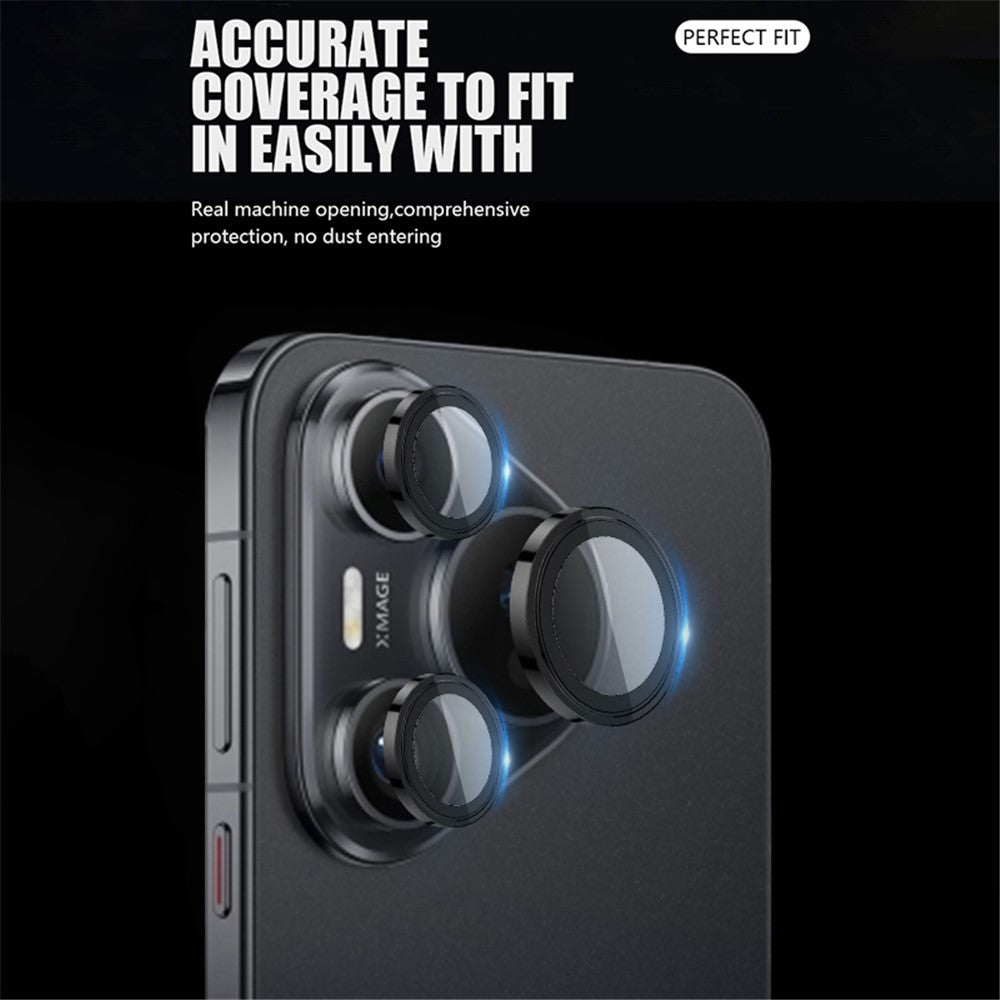 X-LEVEL AR Spotlight-serien för Huawei Pura 70 kameralinsskyddsset Individuellt härdat glaslinsfilm