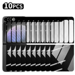 RURIHAI 10-set för Samsung Galaxy Z Flip7 FE 5G / Z Flip6 5G bakre helskärmsskydd bakstycke film heltäckande lim