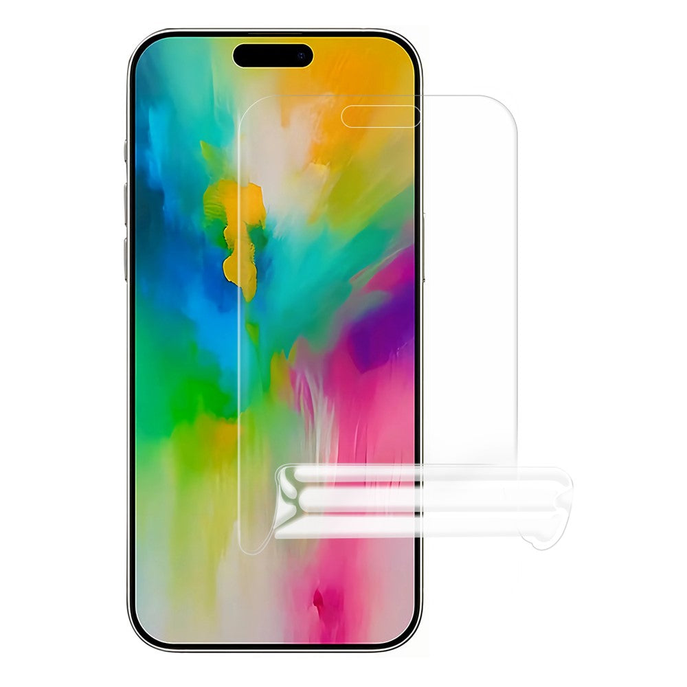 Til iPhone 16 Plus Skærmfilm Blød Hydrogel TPU Anti-ridse Skærmbeskytter