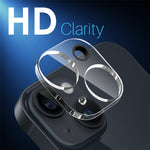 NORTHJO For iPhone 14 / 14 Plus Camera Lens Protector Tempered Glass HD Clear 3D Full Coverage