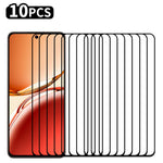 RURIHAI 10Pcs For Oppo A3 5G / Reno12 F 5G Full Screen Protector Secondary Hardening
