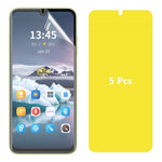 ENKAY HAT PRINCE 5Pcs For Xiaomi Redmi 13R 5G / 13C 4G / 5G / Poco C65 4G / Poco M6 5G Hydrogel Screen Protector Scratch Protection