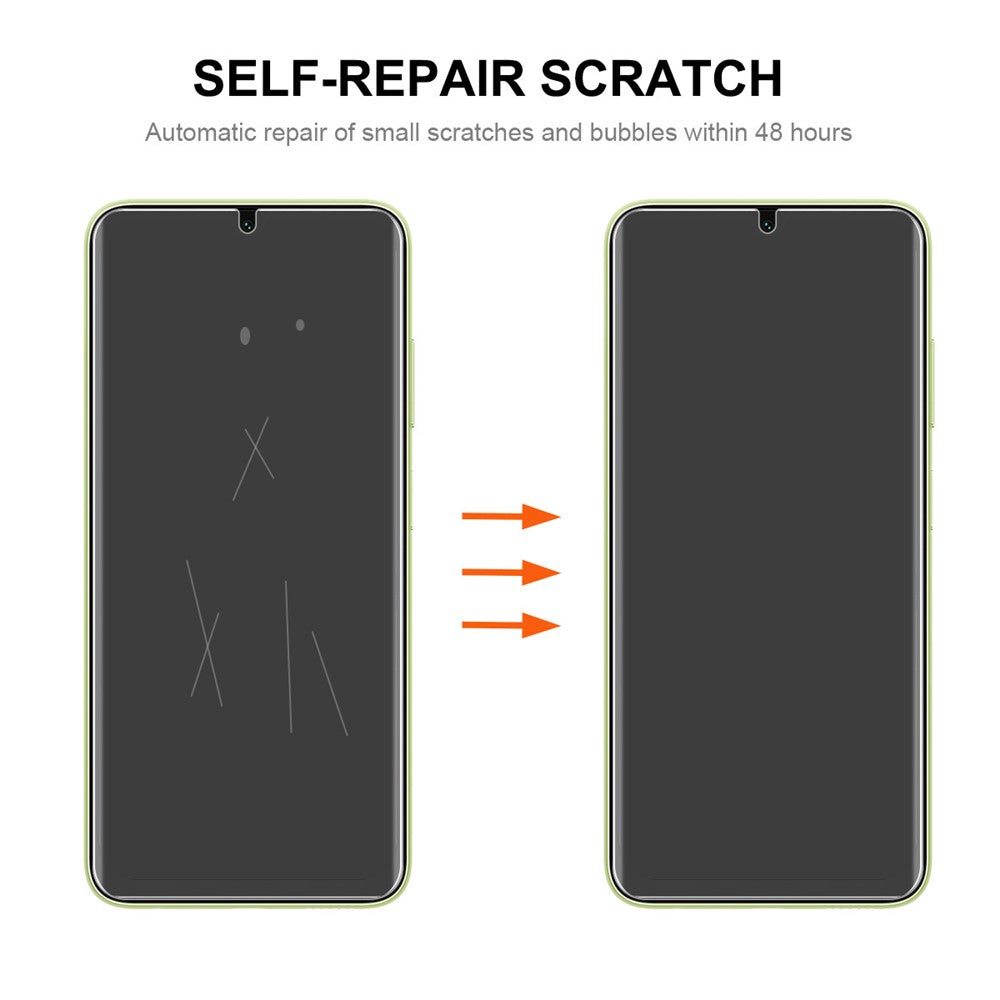 ENKAY HAT PRINCE 2Pcs For Xiaomi Redmi 13R 5G / 13C 4G / 5G / Poco C65 4G / Poco M6 5G Clear Hydrogel Screen Protector