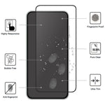 Til Samsung Galaxy S24 FE AGC Hærdet Glas med Sort Kant Full Glue Fuld Dækning Skærmbeskytter