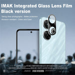 IMAK For Xiaomi Redmi 13 5G / 13 4G / Note 13R 5G / Poco M6 4G Camera Lens Protector+Acrylic Cap (Black Version)