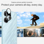 IMAK For Xiaomi Redmi 13 5G / 13 4G / Note 13R 5G / Poco M6 4G Camera Lens Protector+Acrylic Cap (Black Version)