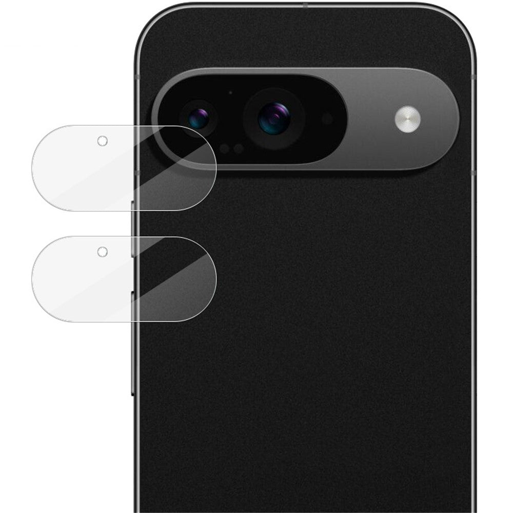 IMAK 2Pcs For Google Pixel 9 Camera Lens Protector HD Tempered Glass Rear Lens Film (Downsize Version)