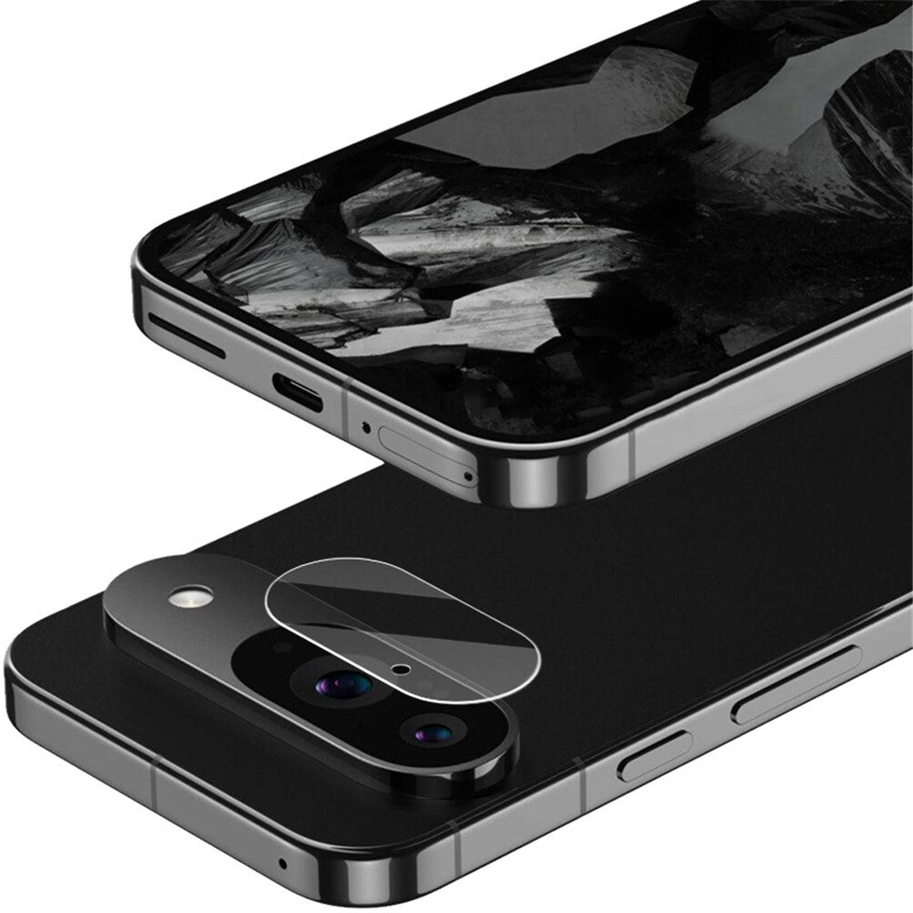 IMAK 2Pcs For Google Pixel 9 Camera Lens Protector HD Tempered Glass Rear Lens Film (Downsize Version)