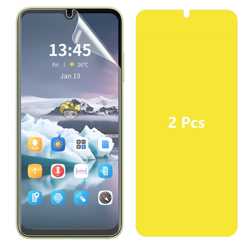 ENKAY HAT PRINCE 2Pcs For Samsung Galaxy M15 5G / F15 5G Hydrogel Screen Protector Bubble-Free