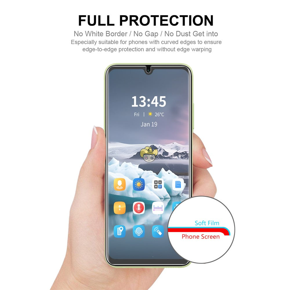 ENKAY HAT PRINCE 2Pcs For Samsung Galaxy M15 5G / F15 5G Hydrogel Screen Protector Bubble-Free