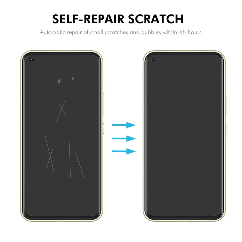 ENKAY HAT PRINCE 2Pcs For Oppo A78 4G Screen Protector Bubble-Free Hydrogel Screen Film