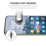 ENKAY HAT PRINCE 2Pcs For Oppo A76  /  A36 Screen Protector Bubble-Free Hydrogel Screen Film