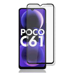MOCOLO For Xiaomi Poco C61 4G / Redmi A3 4G Screen Protector Silk Printing Clear Tempered Glass Film