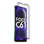 MOCOLO For Xiaomi Poco C61 4G / Redmi A3 4G Screen Protector Silk Printing Clear Tempered Glass Film