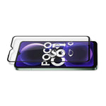 MOCOLO For Xiaomi Poco C61 4G / Redmi A3 4G Screen Protector Silk Printing Clear Tempered Glass Film