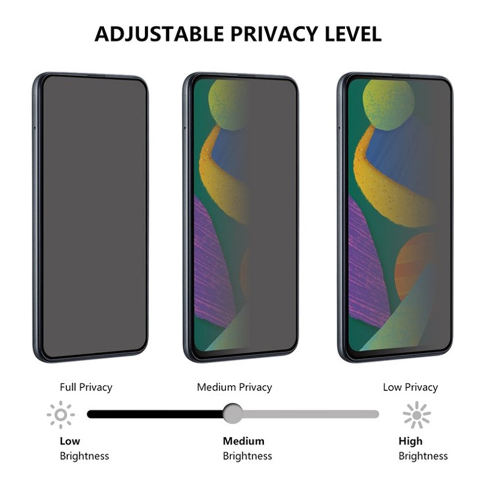 For Xiaomi Redmi K70 Ultra Anti-Spy Screen Protector Full Glue Tempered Glass Film