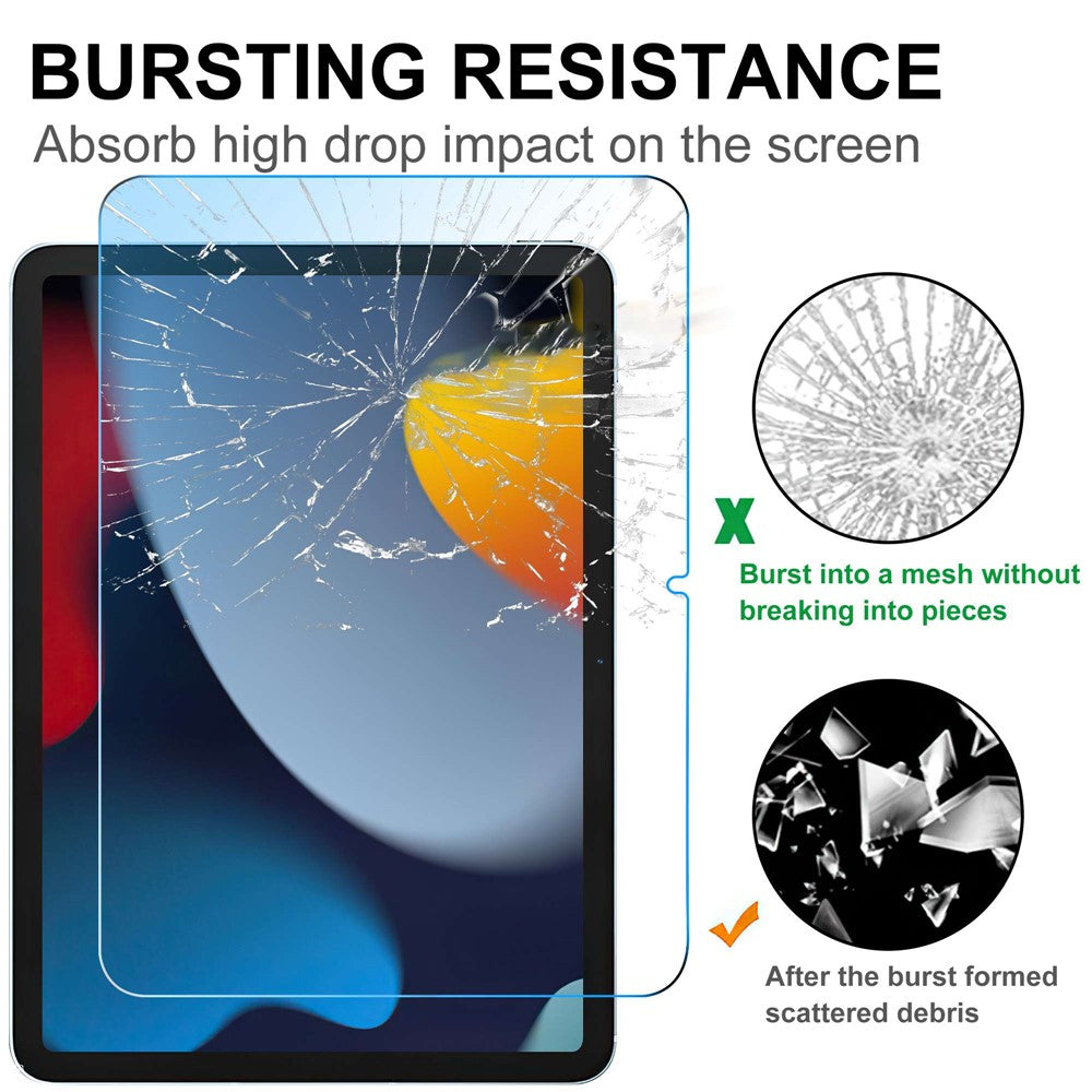 Anti-Blue-Ray Screen Protector for iPad (2025) / 10.9 (2022) Tempered Glass Full Cover Ultra Clear Film