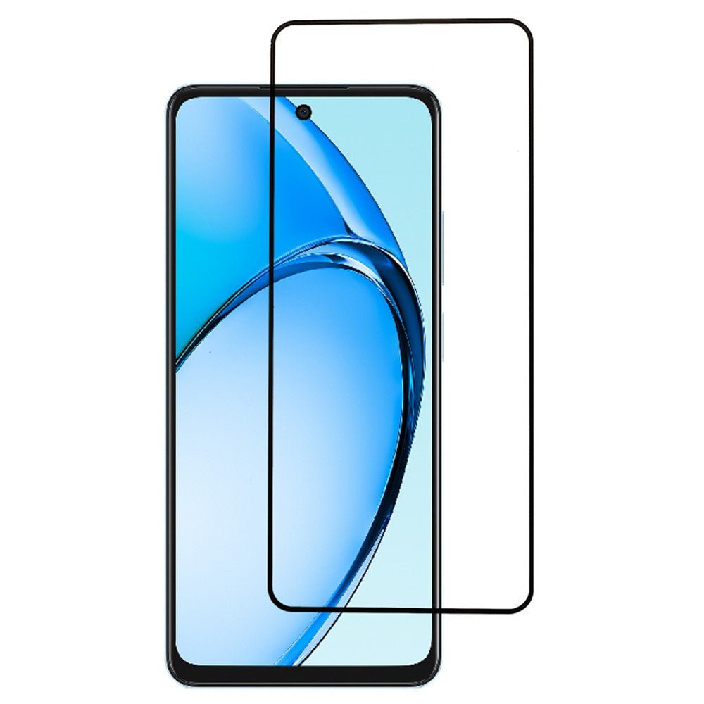For Oppo A60 4G Tempered Glass Screen Protector Full Glue Silk Printing Screen Film
