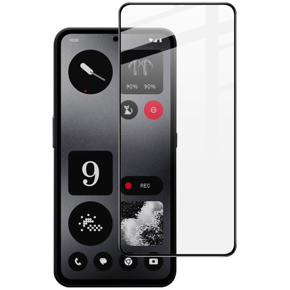 IMAK Pro+ Series til Nothing CMF Phone 1 Skærmbeskytter Fuld dækning Hærdet glasfilm (Fingeraftryksoplåsning)