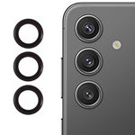 Til Samsung Galaxy S24 FE Kameralinsebeskyttersæt Metal + Hærdet glas Individuel ringfilm