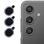 Til Samsung Galaxy S24 FE Kameralinsebeskyttersæt Metal + Hærdet glas Individuel ringfilm