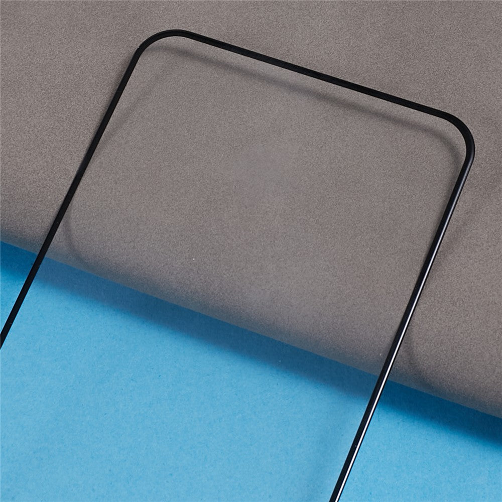 For Samsung Galaxy M56 5G / A56 5G / S24 FE Screen Protector Black Edge Silk Printing Dispensing Glue Clear Tempered Glass Film