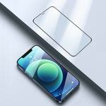 AMORUS 2Pcs For iPhone 16 Full Screen Protector HD Clear Silk Printing Tempered Glass Film