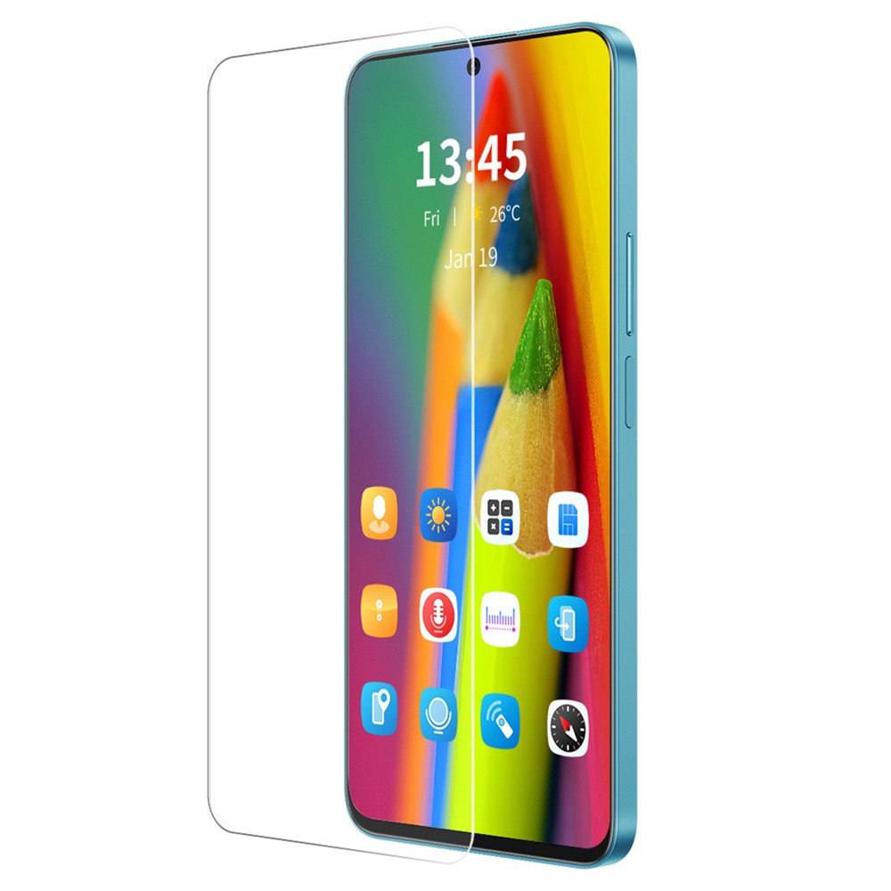 ENKAY HAT PRINCE For Oppo F23 5G Large Arc Edge Screen Protector 9H Hardness Film