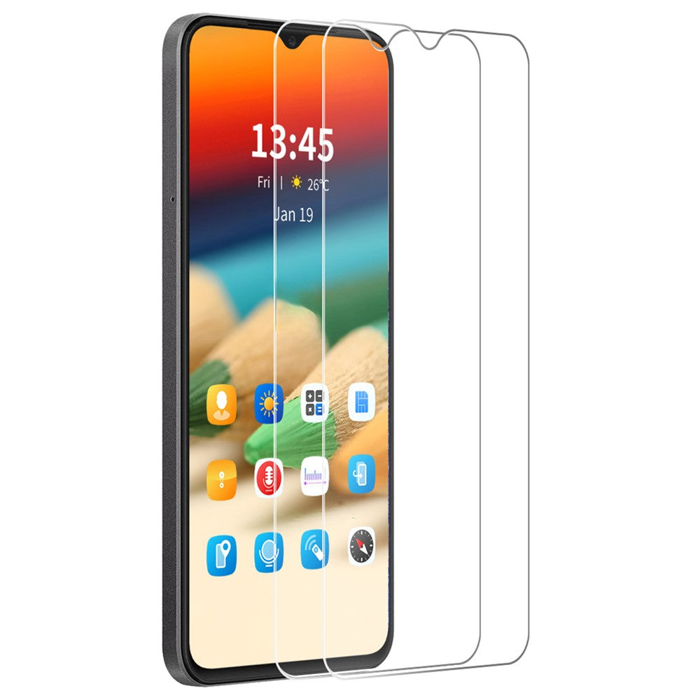 ENKAY HAT PRINCE 2Pcs For Xiaomi Redmi A3x 4G Screen Protector Full Glue Large Arc Edge