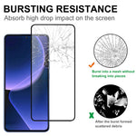 For Xiaomi 14T / 14T Pro AGC Tempered Glass with Black Edge Full Glue Full Coverage Screen Protector