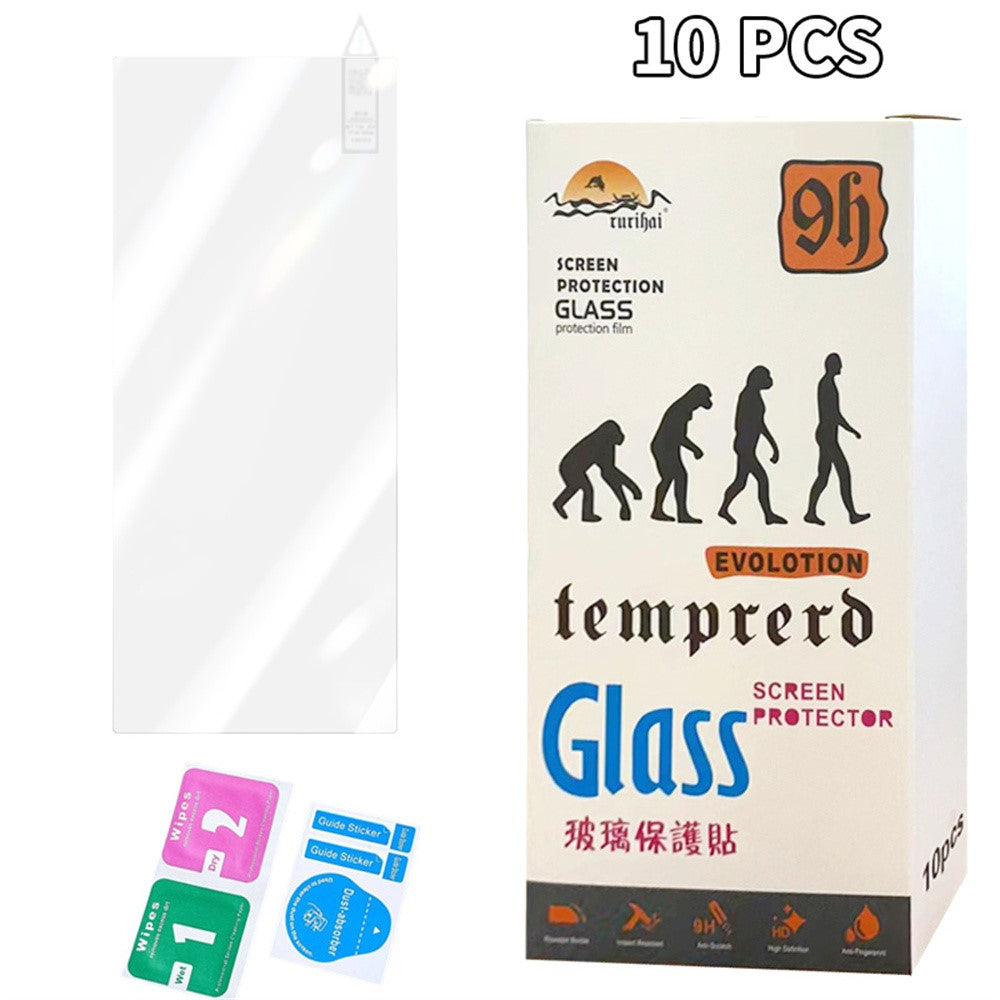 RURIHAI 10Pcs For Samsung Galaxy Z Fold6 5G Screen Protector Anti-Scratch HD Clear 0.26mm 2.5D