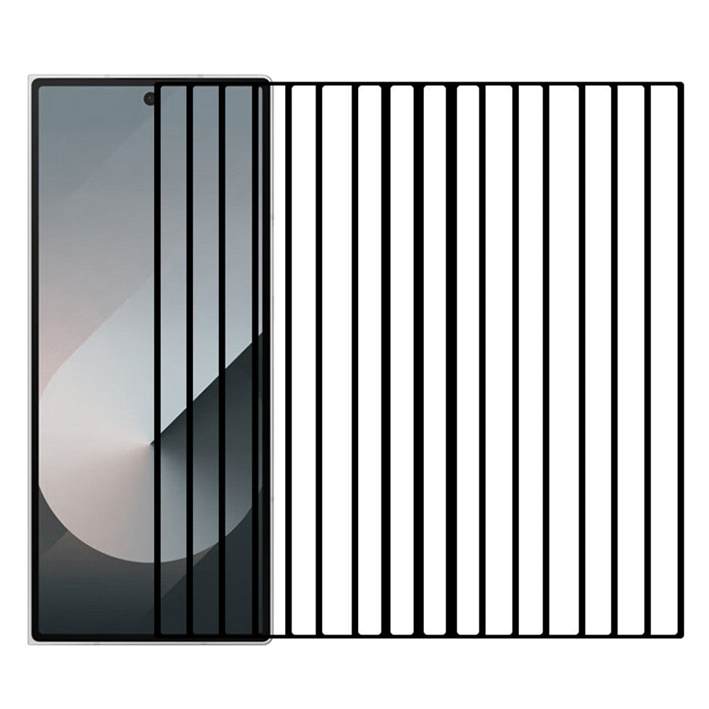RURIHAI 10Pcs For Samsung Galaxy Z Fold6 5G Screen Protector High Aluminum-Silicon Glass Film