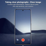 IMAK For Samsung Galaxy M35 5G Camera Lens Protector Tempered Glass Film+Acrylic Lens Cap