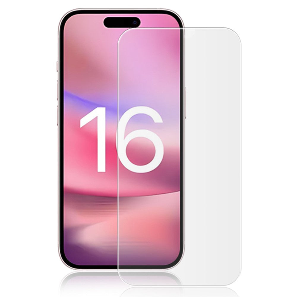 MOCOLO til iPhone 16 Plus Skærmbeskytter HD Klar Hærdet Glasfilm Stødabsorberende