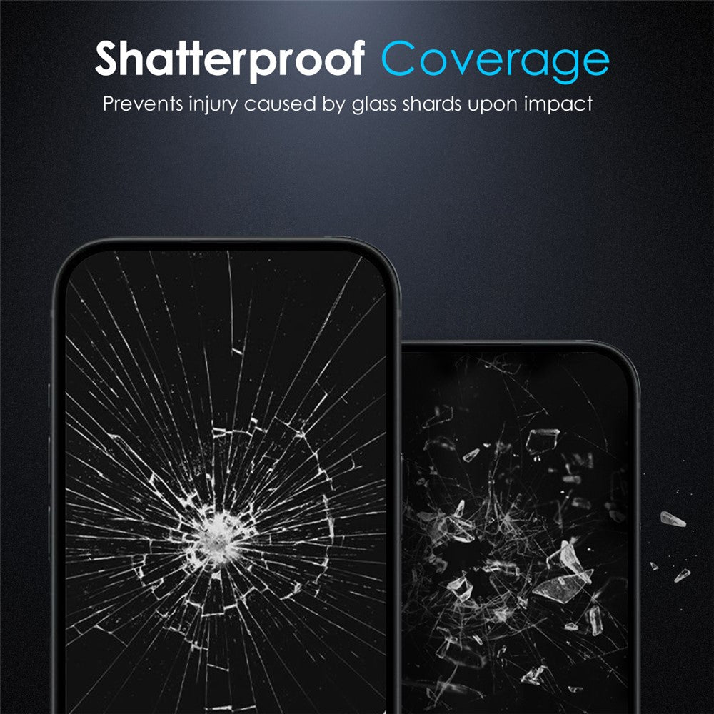 NORTHJO A++ til iPhone 14 Plus / 13 Pro Pro Max Mat Skærmbeskytter 0,3 mm 2.5D Anti-Fingeraftryk Fuld Dækning Hærdet Glasfilm