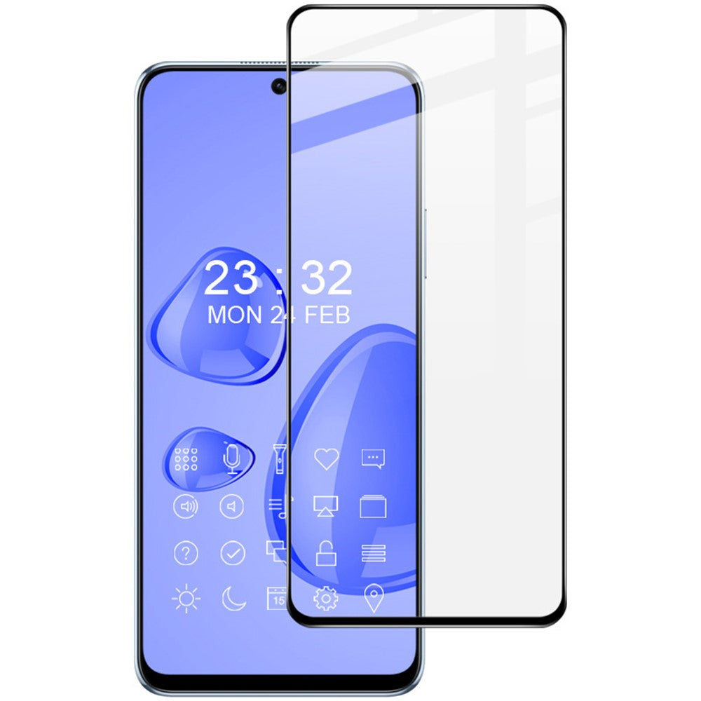 IMAK Pro+-serien heltäckande skärmskydd för Huawei nova Y90 4G, heltäckande 9H-hårdhet HD klar härdad glasfilm för känslig pekskärm