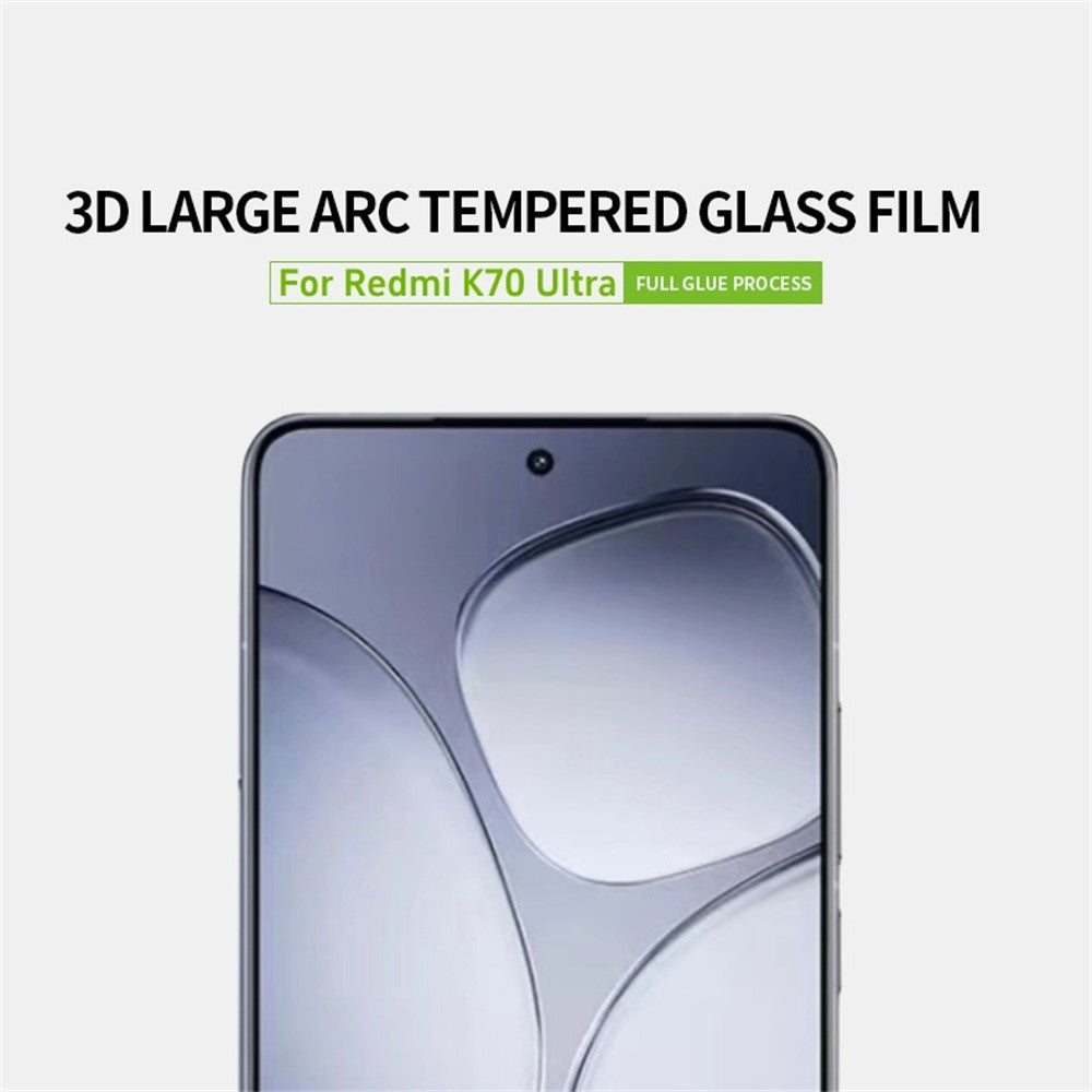 PINWUYO JK 3D Härdat Glas Film Series-2 för Xiaomi Redmi K70 Ultra Skärmskydd Splittersäker