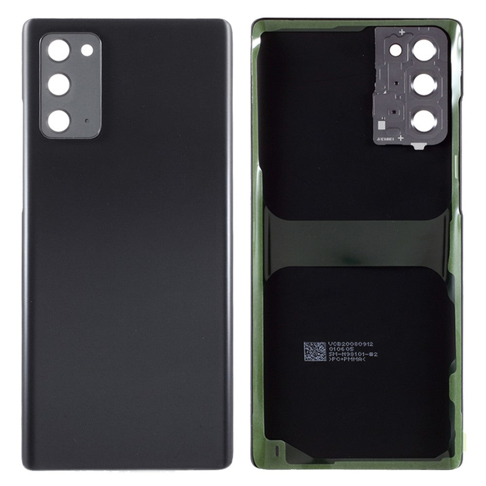 For Samsung Galaxy Note20 N980 / Note20 5G N981 Battery Housing with Adhesive Sticker + Camera Lens Cover (Without Logo)