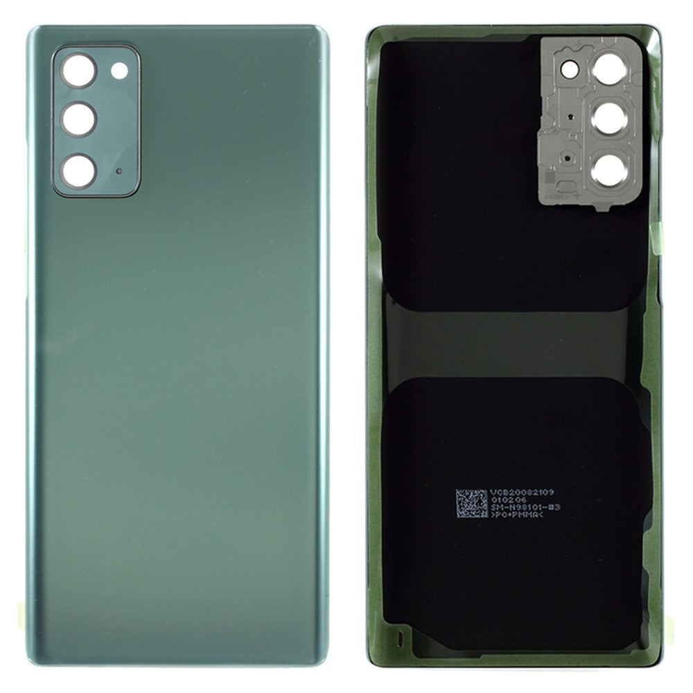 For Samsung Galaxy Note20 N980 / Note20 5G N981 Battery Housing with Adhesive Sticker + Camera Lens Cover (Without Logo)