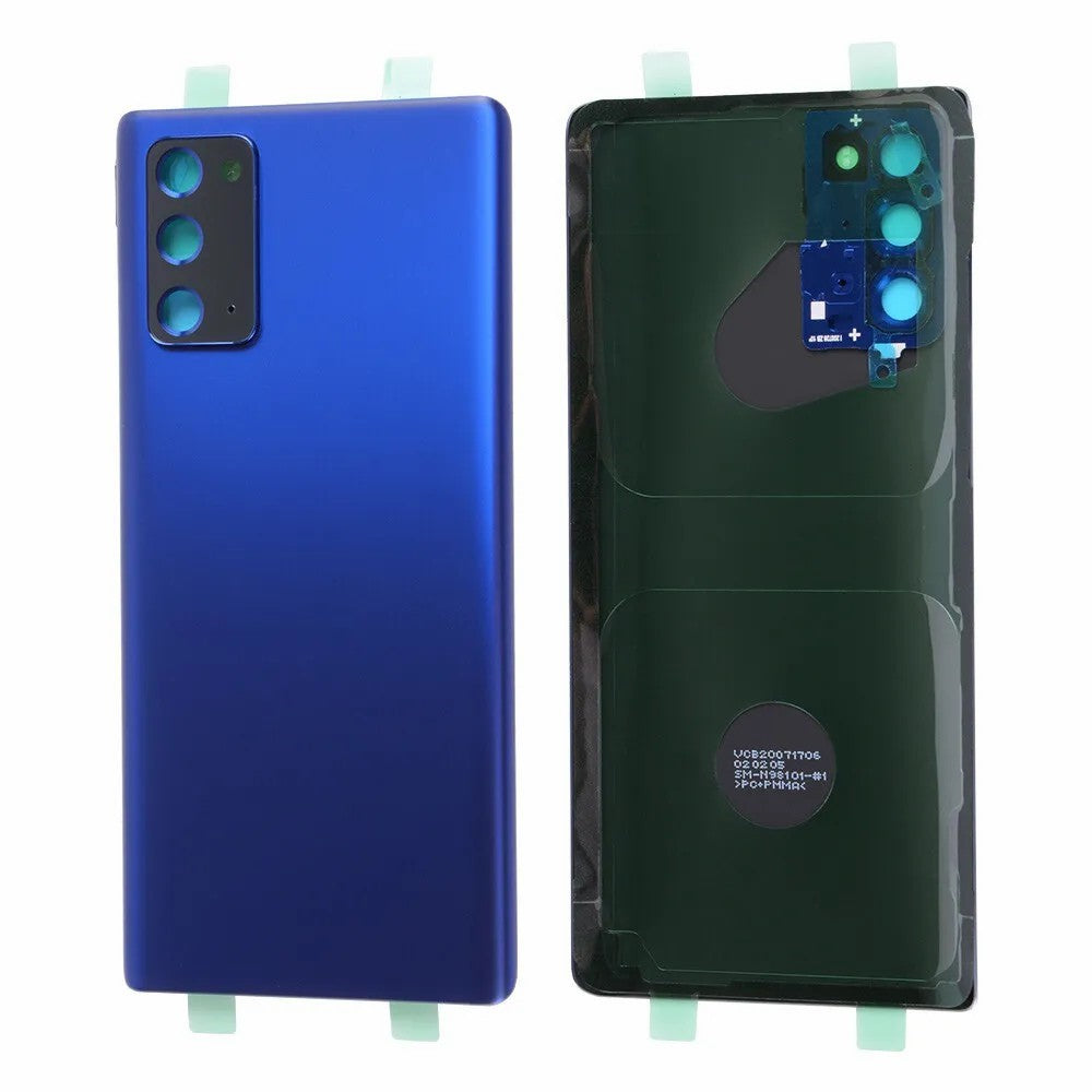 For Samsung Galaxy Note20 N980 / Note20 5G N981 Battery Housing with Adhesive Sticker + Camera Lens Cover (Without Logo)