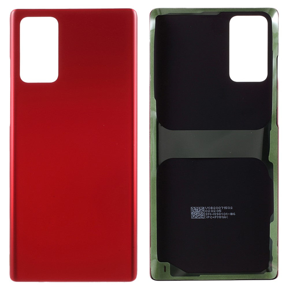 Til Samsung Galaxy Note20 N980 / Note20 5G N981 batteridæksel med selvklæbende tape (uden logo)