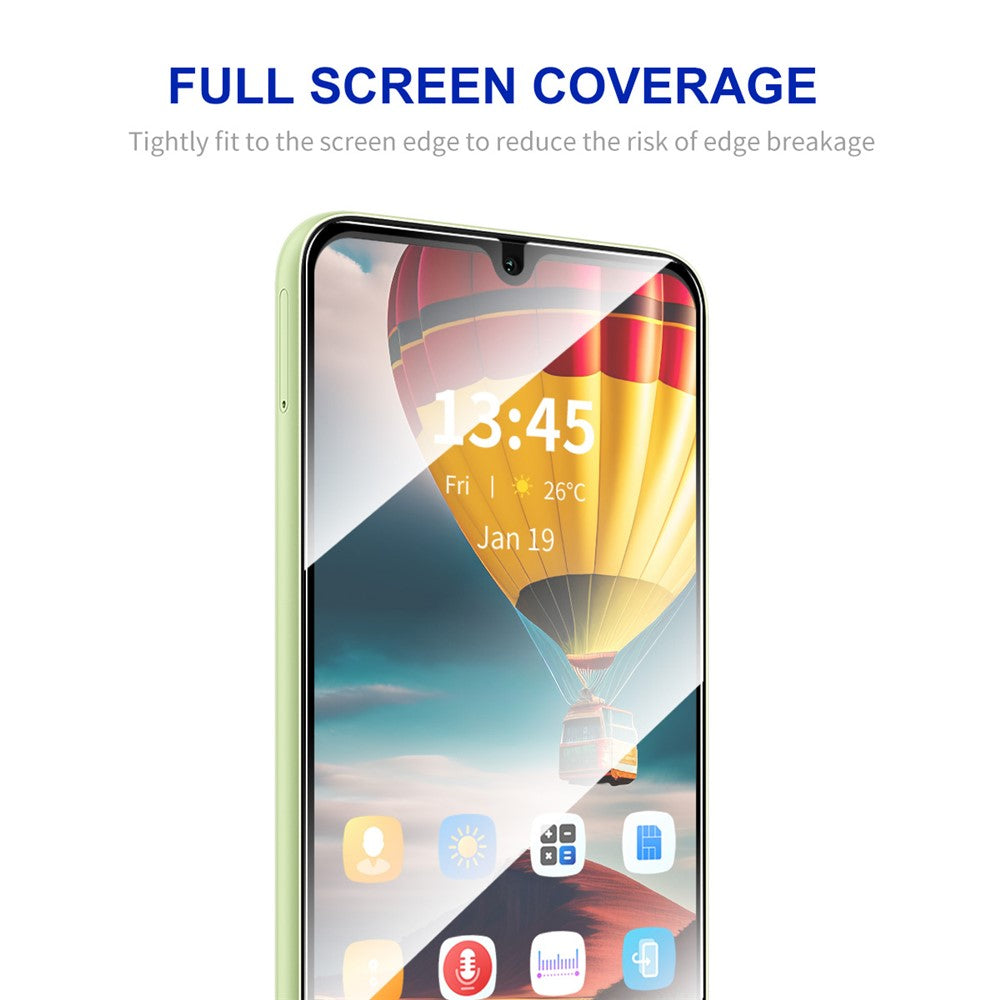 ENKAY HAT PRINCE 10Pcs For Samsung Galaxy A06 4G / A06 5G Screen Protector Full Glue Silk Printing Complete Covering