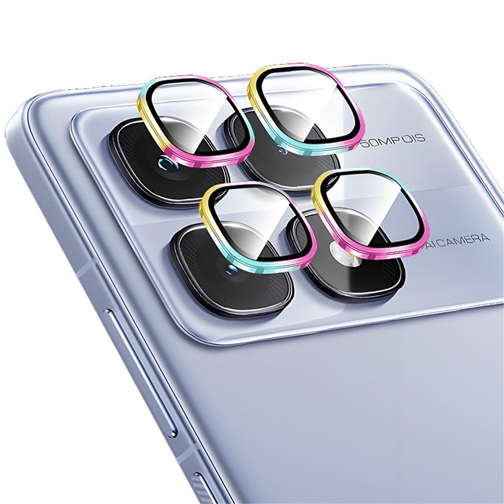 ENKAY HAT PRINCE 1Set For Xiaomi Redmi K70 Ultra Camera Lens Protector Metal Ring Lens Film