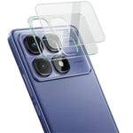 IMAK For Xiaomi Redmi K70 Ultra Tempered Glass Camera Lens Film+Acrylic Lens Cap